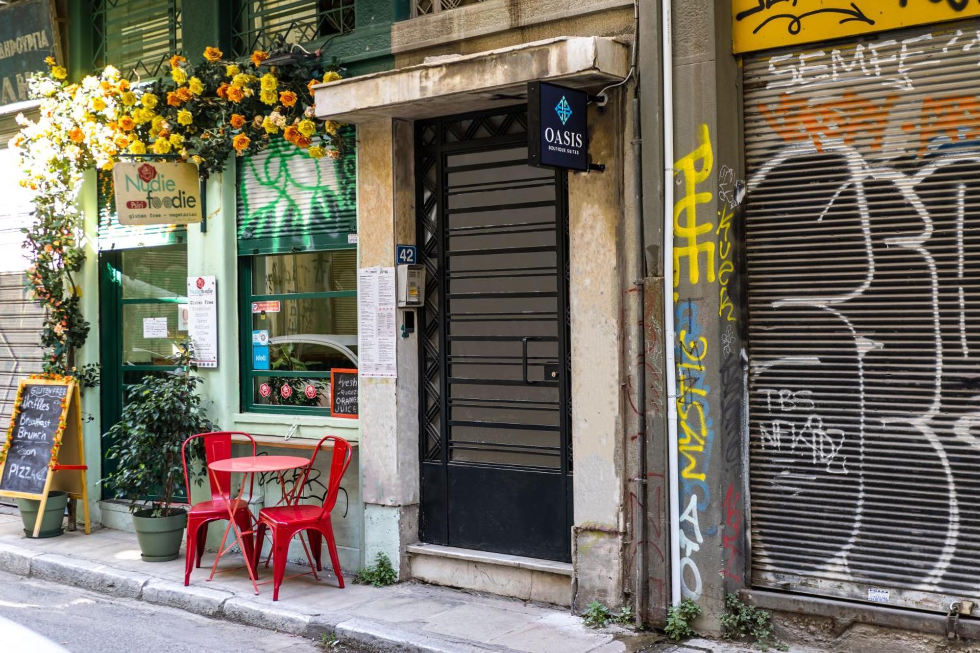 Oasis Athens - Boutique Suites מראה חיצוני תמונה